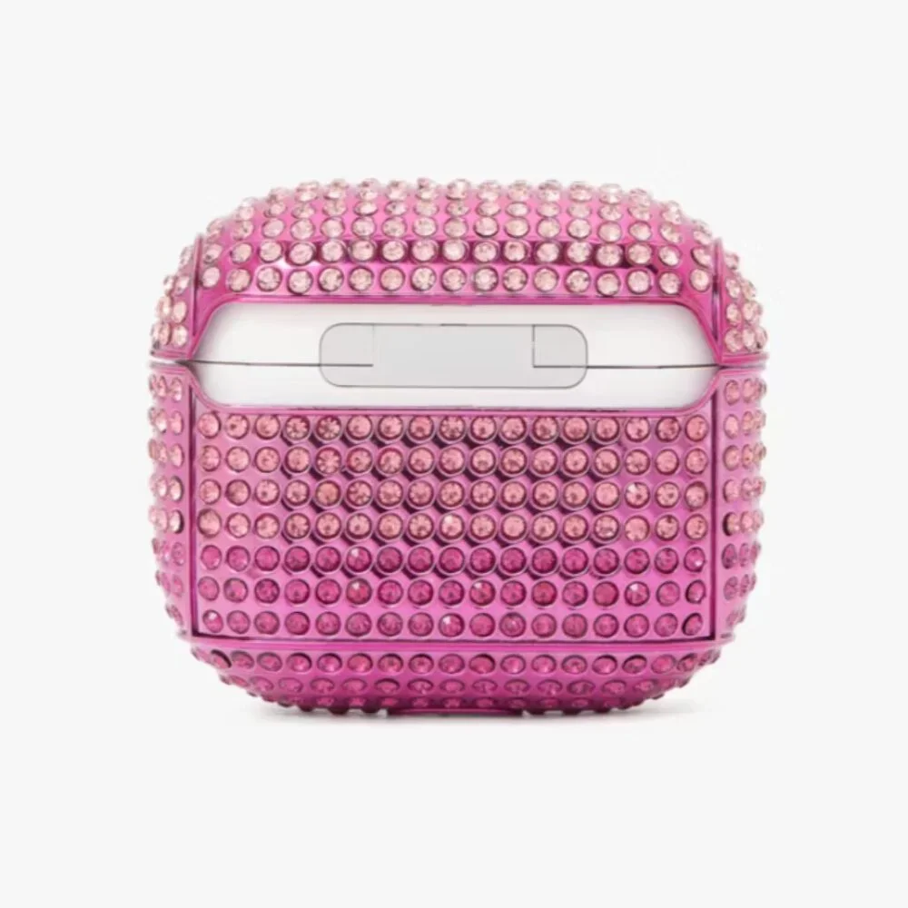 KATE SPADE ombre pink sparkly Airpod case NEW in box 3rd generation